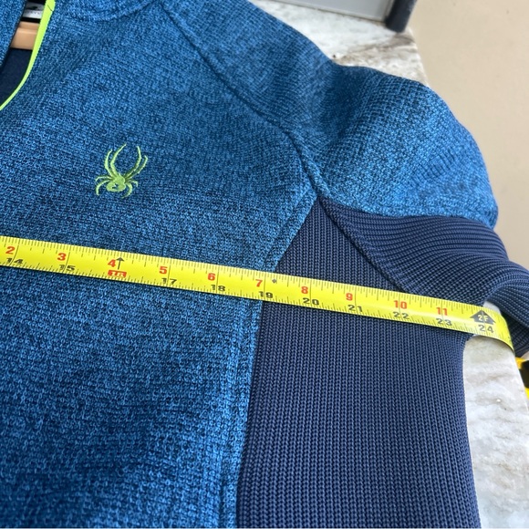 Spyder Outbound Jacket Men full zip Fleece Lined Heavy winter  ski sweater L - Picture 2 of 7